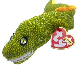 Ty Beanie Babies 2000 MORRIE the Electric Eel 15" Plush Stuffed Animal RETIRED